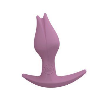 Анальна пробка Fun Factory BOOTIE FEM, рожева, у вигляді бутона, діаметр 2,9 см, тонкий обмежувач SX1000 фото