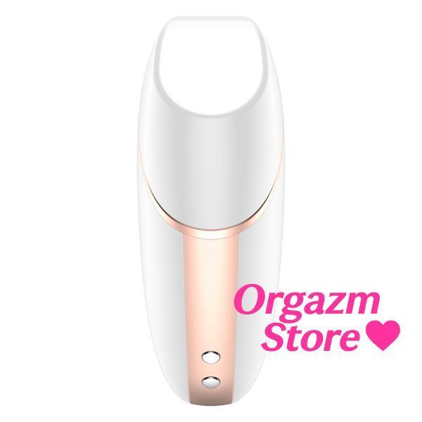 Вакуумный клиторальный стимулятор Satisfyer Love Triangle White с управлением через интернет SO3896 фото