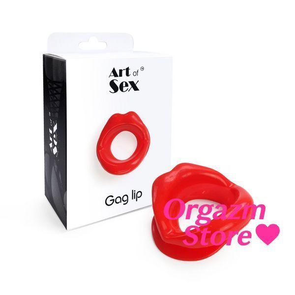 Кляп-расширитель в форме губ Art of Sex &ndash; Gag lip, красный SO6701 фото