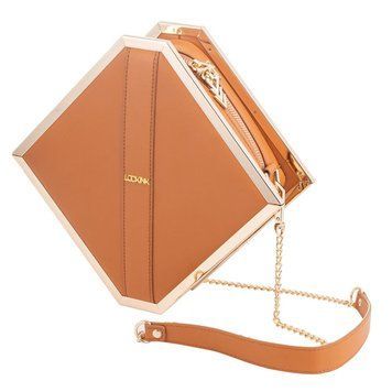 Сумка для секс-игрушек LOCKINK Mysterious Square Kink Bag, коричневая, набор для бондажа в комплекте SX0842 фото