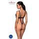 Боди из экокожи Passion CELIN BODY S/M, black, с доступом, открытый SO6404 фото 2