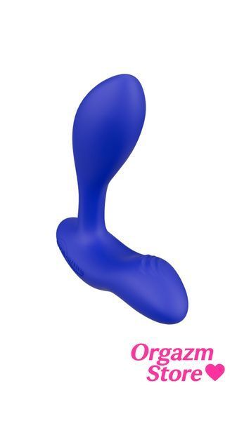 Смарт-вибромассажер простаты We-Vibe Vector+ ROYAL BLUE, пульт ДУ, регулируемый угол наклона SO8242 фото