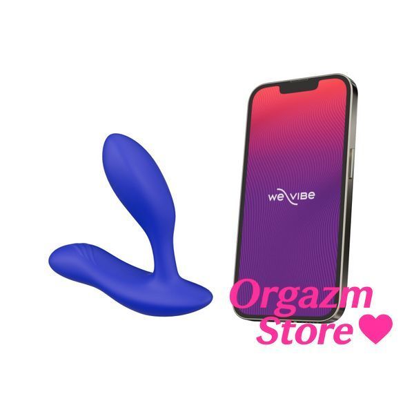 Смарт-вибромассажер простаты We-Vibe Vector+ ROYAL BLUE, пульт ДУ, регулируемый угол наклона SO8242 фото