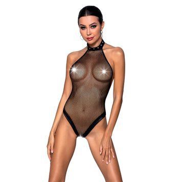 Боді-халтер з відкритим доступом Passion MOONLIGHT BODY XXL/XXXL black SO8450 фото