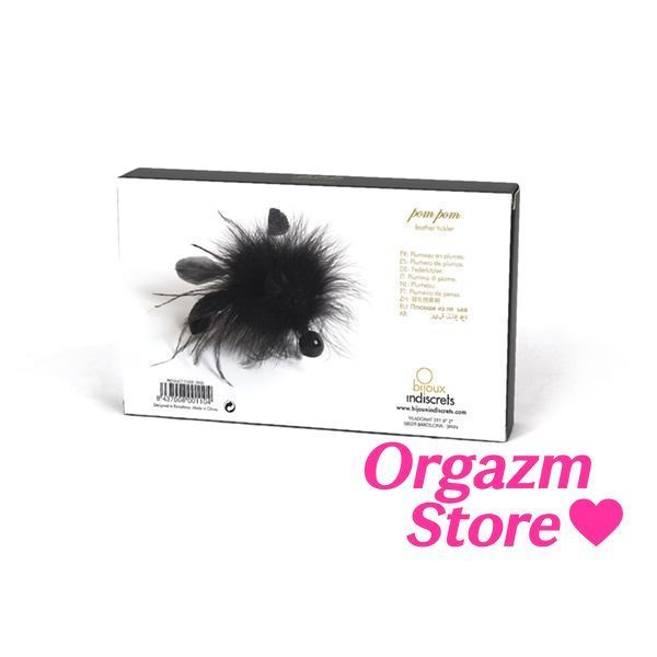 Метелочка Bijoux Indiscrets Pom Pom - feather tickler SO2674 фото