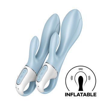 Вибратор-кролик надувной Satisfyer Air Pump Bunny 1 SX2180 фото