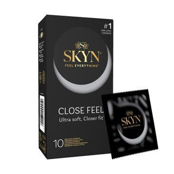 Безлатексні преміум-презервативи SKYN Close Feel 10 шт, щільна посадка SX2388 фото