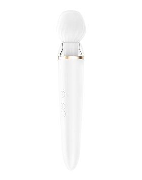 Смарт вибромассажер со сменной головкой Satisfyer Double Wand-er SO6135 фото