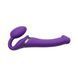 Безремінний страпон з вібрацією Strap-On-Me Vibrating Violet M, діаметр 3,8 см, пульт ДК, регульований SO3825 фото 5
