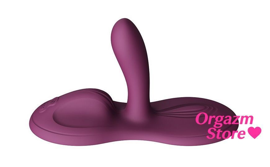 Sit-on-top смарт-вибратор Zalo &ndash; Flora Smart Vibrating Pad Velvet Purple, 9 моторов SX0716 фото