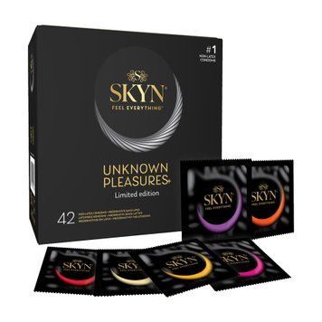 Безлатексні преміум-презервативи SKYN Unknown Pleasures 42 шт, 6 різних видів SX2389 фото