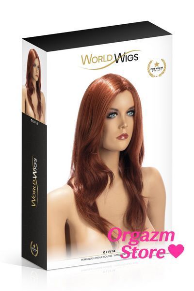Перука World Wigs OLIVIA LONG REDHEAD SO4685 фото
