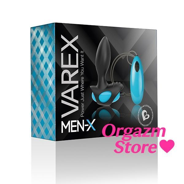 Анальная вибропробка Rocks Off Men-X - Varex SO3004 фото