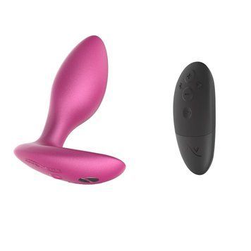 Анальная смарт-вибропробка We-Vibe Ditto+ Cosmic Pink, 10 режимов, пульт ДУ SX0519 фото
