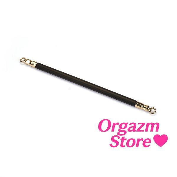 Фіксатор-розпірка для ніг Liebe Seele Black Organosilicon Spreader Bar, екошкіра SO9491 фото