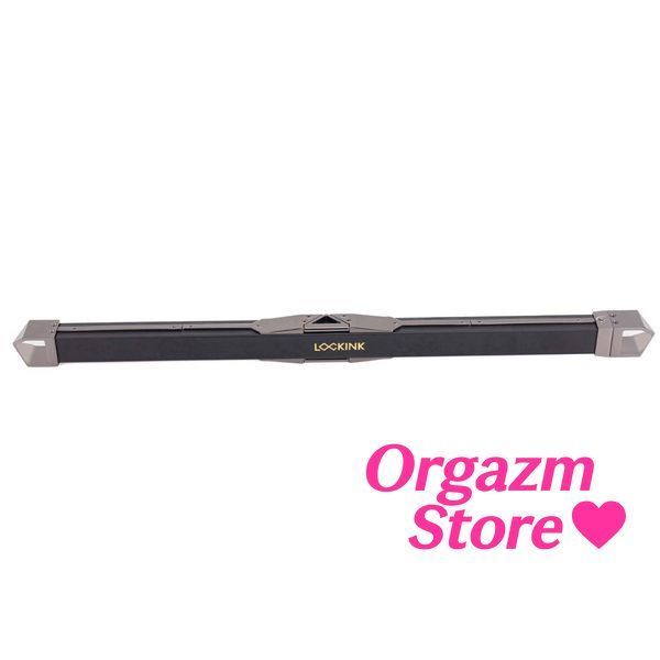 Фиксатор-распорка LOCKINK Adjustable Spreader Bar Set, черный, кожаный, ремни для шеи, рук/ног SX0853 фото