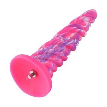 Фалоімітатор для секс-машин Hismith Awl Shape Silicone Dildo Monster Series, кріплення KlicLok SO9965 фото