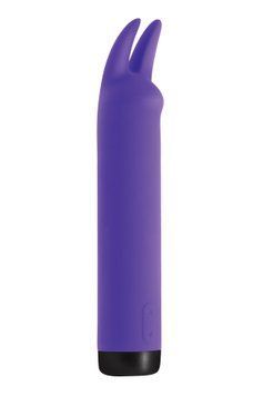 Вибратор S Pleasures Bullets Amethyst, фиолетовый, с двумя отростками, 10 режимов, диаметр 2,8 см SX1604 фото