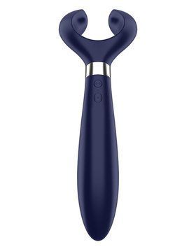 Вібратор для пар Satisfyer Endless Fun Blue, три мотори, багатофункціональний SO6992 фото