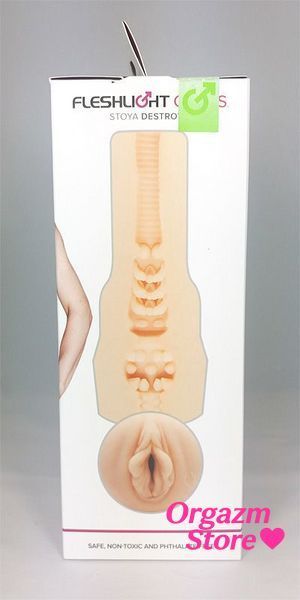 Мастурбатор Fleshlight Girls: Stoya - Destroya, зі зліпка вагіни, дуже ніжний F14667 фото