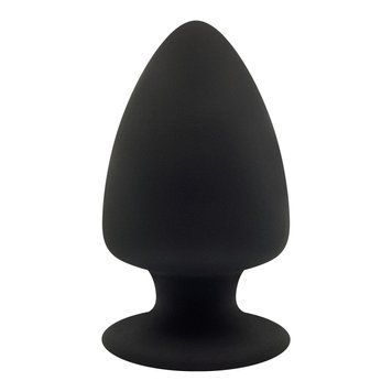 Анальна пробка SilexD (Model 1 size L), двошарова, силікон+Silexpan, діаметр 7,5 см SO2864 фото