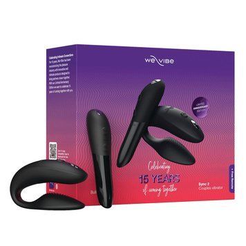 Подарунковий набір We-Vibe 15 Year Anniversary Collection, смарт-вібратор для пар + віброкуля SX0526 фото
