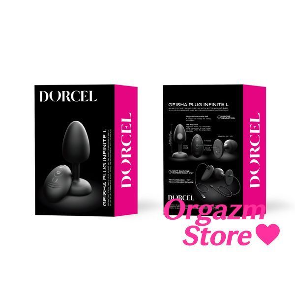 Анальная вибропробка Dorcel GEISHA PLUG INFINITE L SX1388 фото