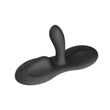 Sit-on-top смарт-вібратор Zalo &ndash; Flora Smart Vibrating Pad Obsidian Black, 9 моторів SX0717 фото