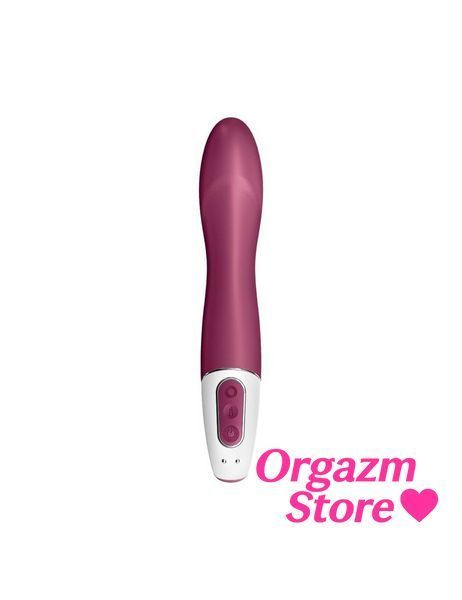 Смарт вібратор точки G Satisfyer Big Heat з функцією підігріву SO6107 фото