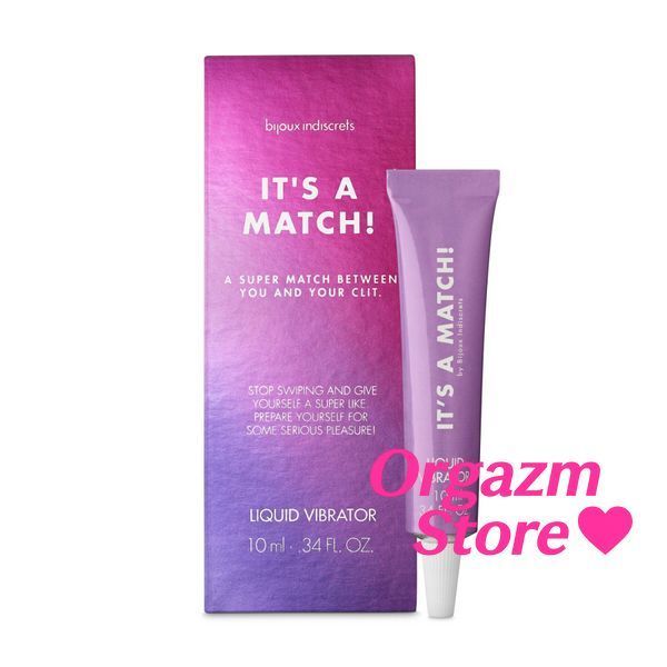Рідкий вібратор Bijoux Indiscrets Clitherapy Liquid Vibrator &ndash; IT'S A MATCH SO5910 фото