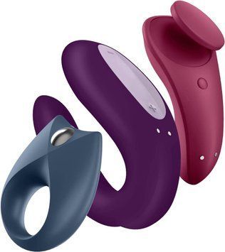 Набір Satisfyer Partner Box 3 (Double Joy, Sexy Secret + Royal One) SX1215 фото