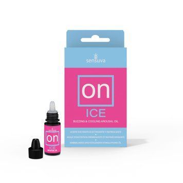 Збуджувальні краплі для клітора Sensuva &ndash; ON Arousal Oil for Her Ice (5 мл) охолоджувальні, до 30 хвилин SO3167 фото