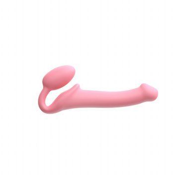 Безремневой страпон Strap-On-Me Rose M, полностью регулируемый, диаметр 3,3см SX2568 фото