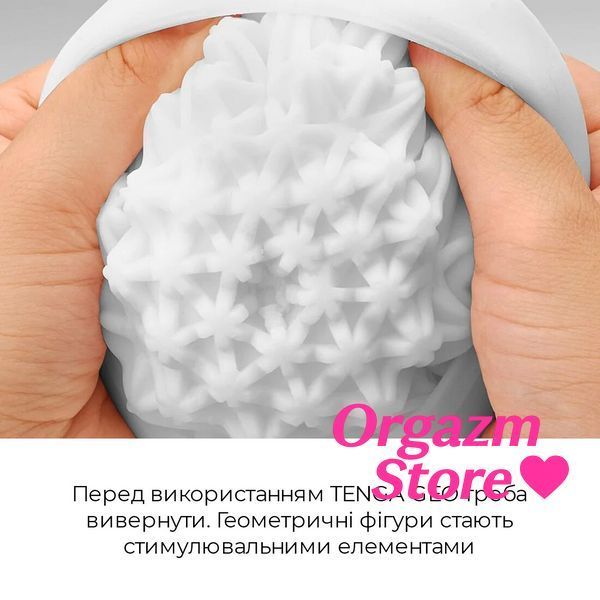 Мастурбатор Tenga Geo Aqua, новий матеріал, ніжні хвилі, новий ступінь розвитку Tenga Egg SO3561 фото