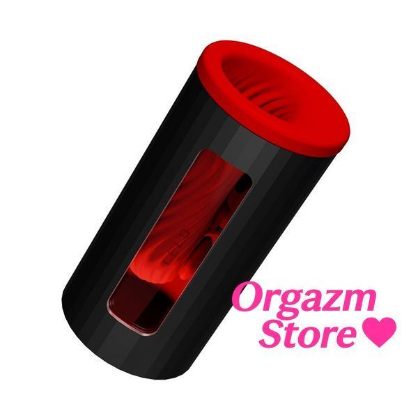 Смарт-мастурбатор LELO F1S V3 Red, 2 мотора, 8 режимов, стимуляция звуковыми волнами SX0703 фото