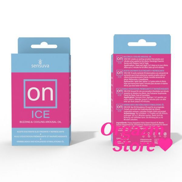 Возбуждающие капли для клитора Sensuva &ndash; ON Arousal Oil for Her Ice (5 мл) охлаждающие, до 30 минут SO3167 фото