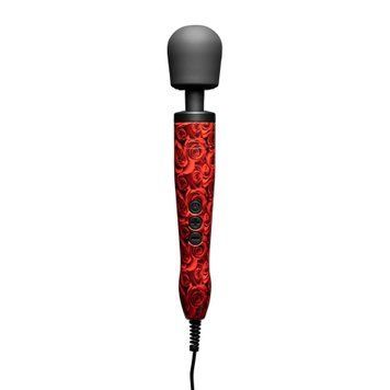Вибромассажер DOXY Original ROSE PATTERN, очень мощный, питание 220В, пульсирующие вибрации SX2454 фото