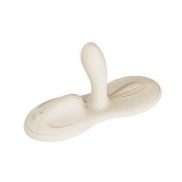 Sit-on-top смарт-вібратор Zalo &ndash; Flora Smart Vibrating Pad Ivory White, 9 моторів SX0718 фото