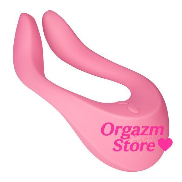 Вибратор для пар Satisfyer Endless Joy Pink, 3 независимых мотора, многофункциональный SO2306 фото