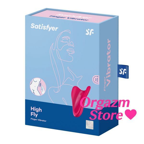 Вібратор на палець Satisfyer High Fly Red SO4651 фото