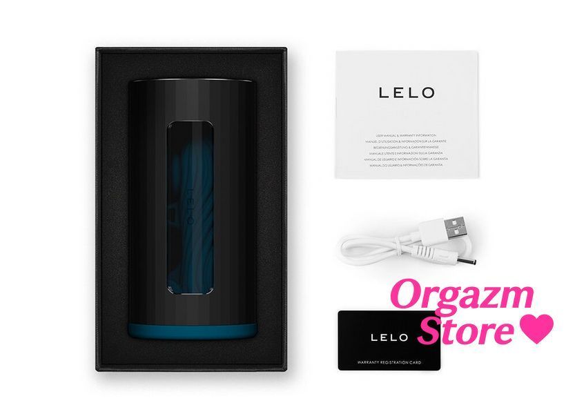 Смарт-мастурбатор LELO F1S V3 Teal, 2 мотора, 8 режимов, стимуляция звуковыми волнами SX0704 фото