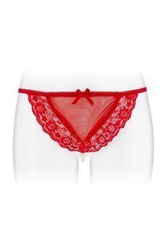Трусики-стринги с жемчужной ниткой Fashion Secret KATIA Red SO2247 фото