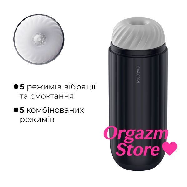 Интерактивный смарт-мастурбатор с вибрацией и посасыванием Svakom Sam Neo 2 Pro, подогрев до 38 &deg;C SX1111 фото