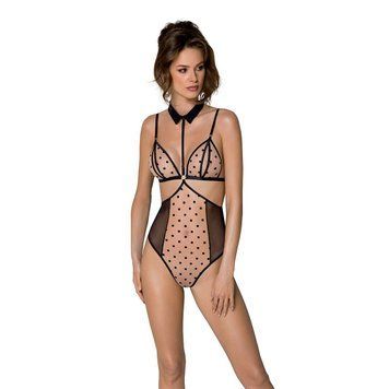Боді Passion DOMINICA BODY XXL/XXXL, beige SO8426 фото