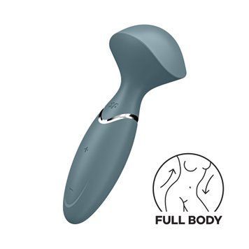 Вибромассажер Satisfyer Mini Wand-er Grey SO7793 фото