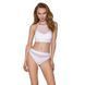 Спортивный топ с прозрачной вставкой Passion PS006 TOP XL, white SO4246 фото 2
