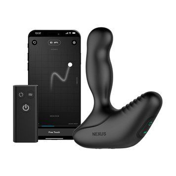 Смарт-масажер простати Nexus Revo Stealth with APP, вібрація+ротація, пульт ДУ, до 10 годин роботи SX2419 фото