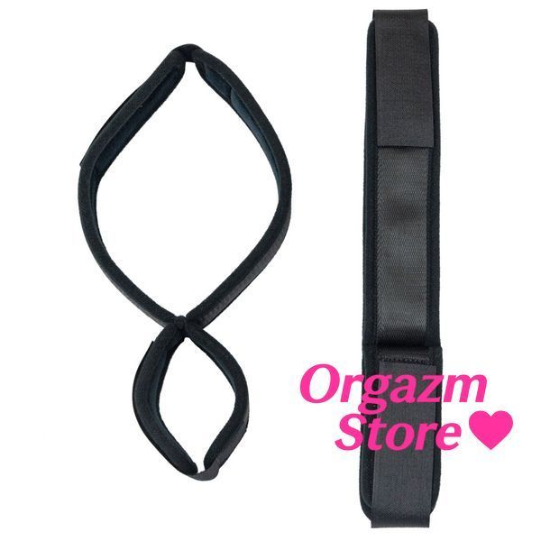 Фиксаторы для руки и бедра Punishment - Thigh to Wrist Restraints - Black SX2230 фото