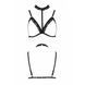 Бюстгальтер-стрепы с чокером Passion Exclusive SHELLY BRA L/XL, black PS27901 фото 5