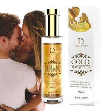 Інтимні парфуми для чоловіків "Gold Powder" з феромонами та золотим порошком 29,5 мл 1982057763 фото